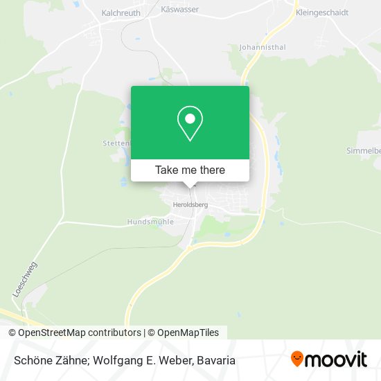 Schöne Zähne; Wolfgang E. Weber map