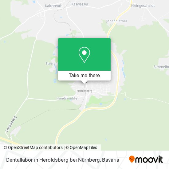 Dentallabor in Heroldsberg bei Nürnberg map