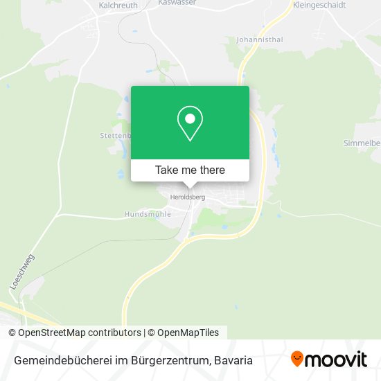 Gemeindebücherei im Bürgerzentrum map