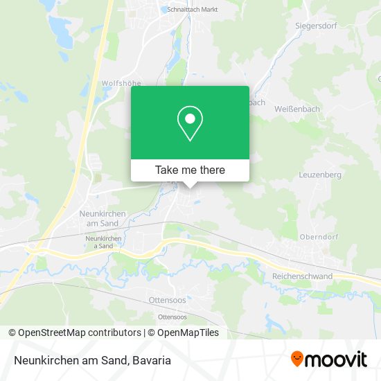 Карта Neunkirchen am Sand
