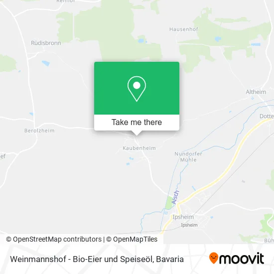 Weinmannshof - Bio-Eier und Speiseöl map