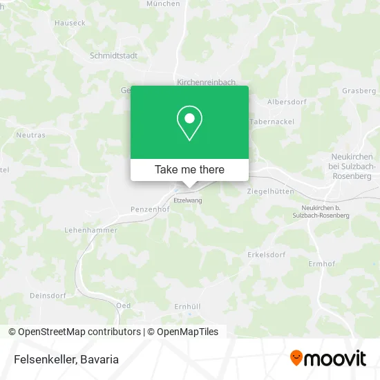 Felsenkeller map