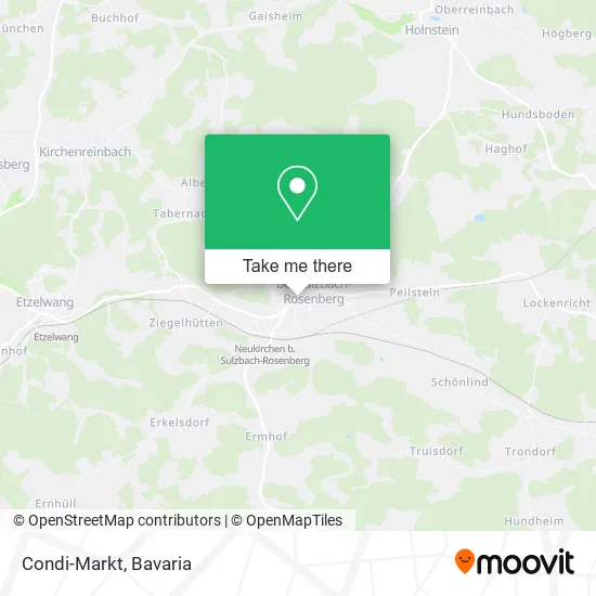 Condi-Markt map