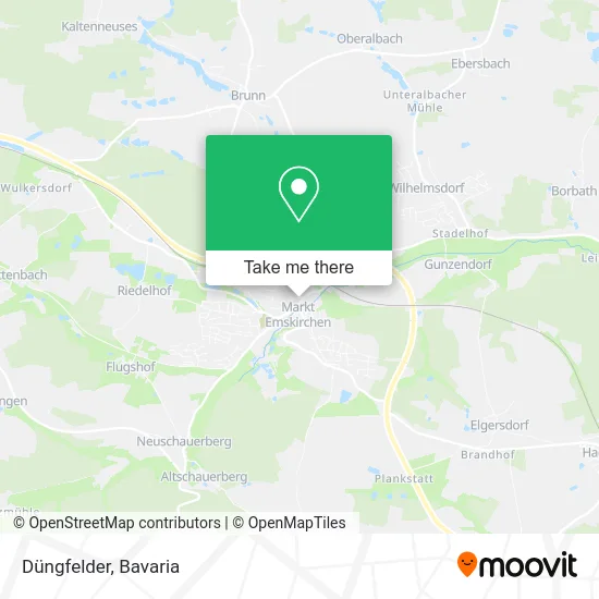 Карта Düngfelder