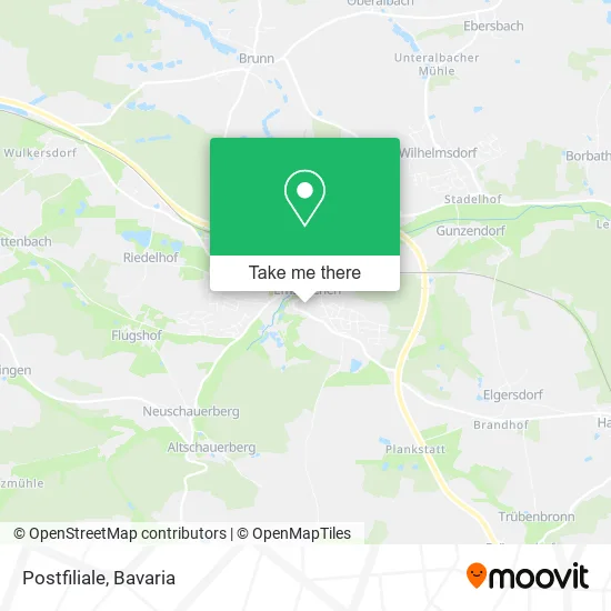 Карта Postfiliale