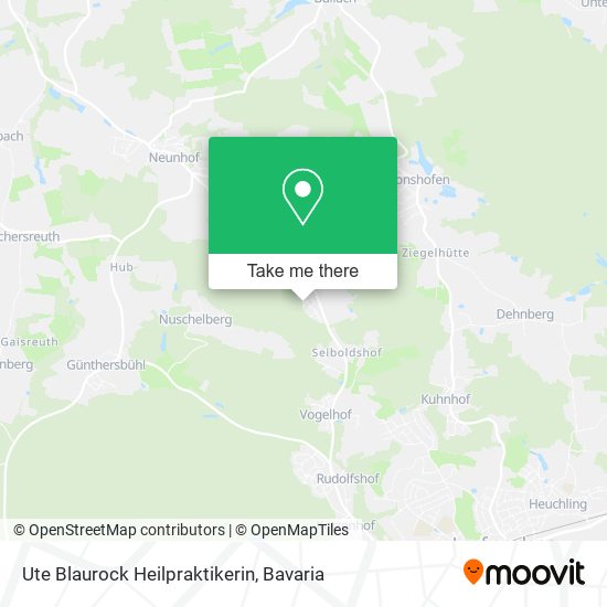 Ute Blaurock Heilpraktikerin map