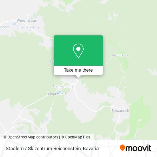 Stadlern / Skizentrum Reichenstein map