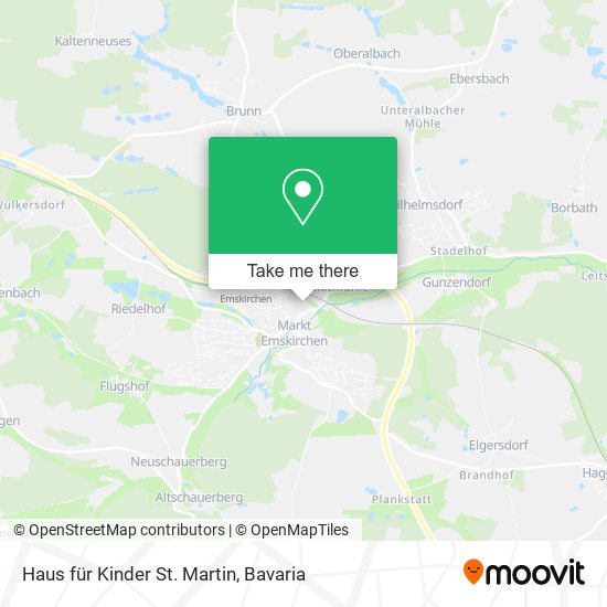 Haus für Kinder St. Martin map