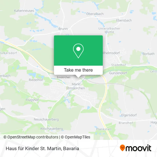 Карта Haus für Kinder St. Martin