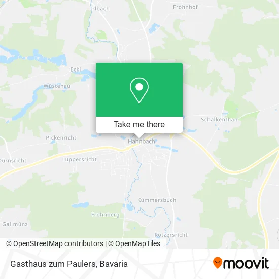 Карта Gasthaus zum Paulers