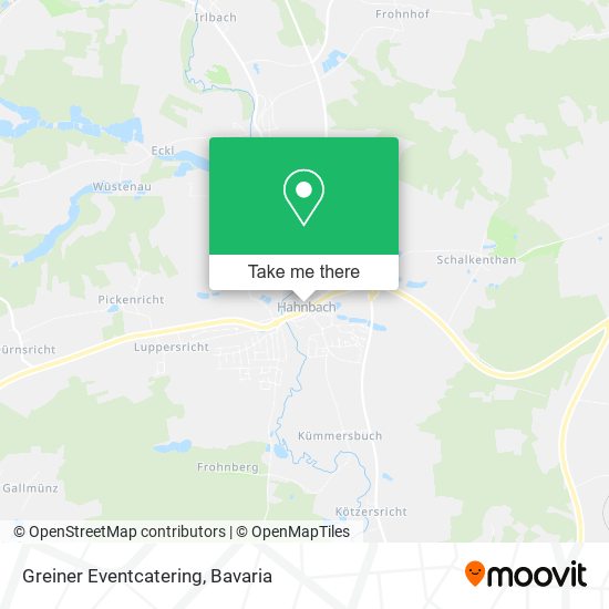 Greiner Eventcatering map