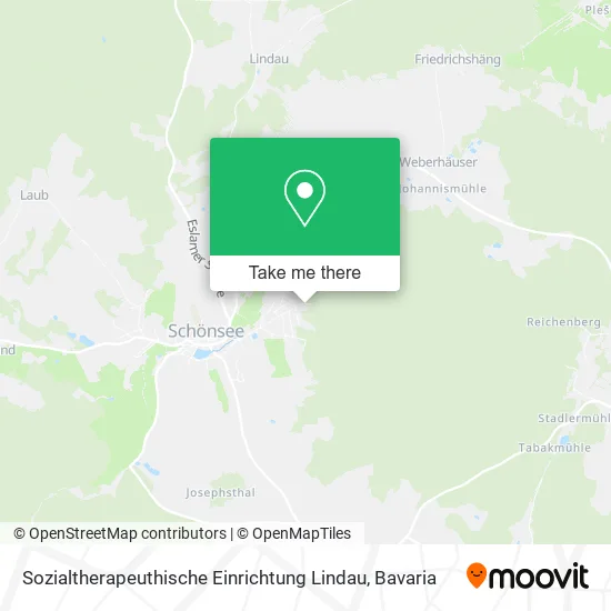 Карта Sozialtherapeuthische Einrichtung Lindau
