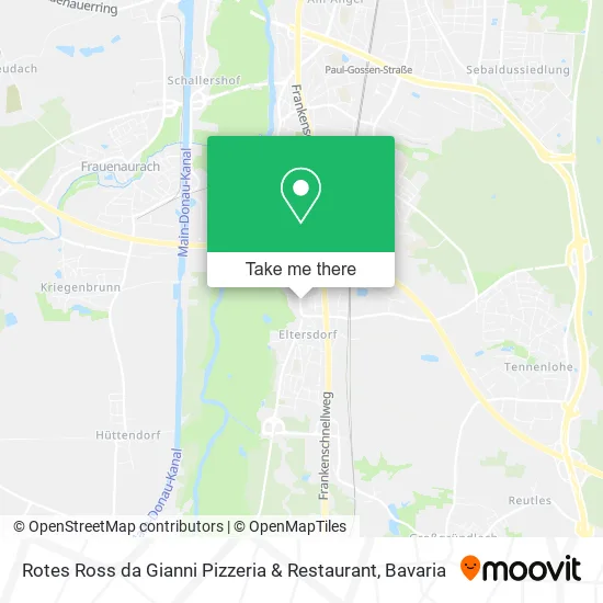 Rotes Ross da Gianni Pizzeria & Restaurant map