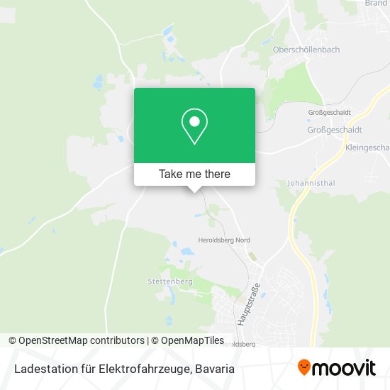 Ladestation für Elektrofahrzeuge map
