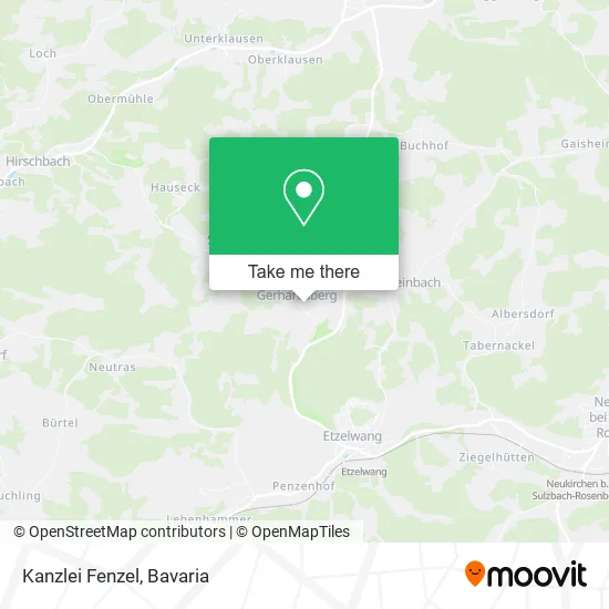 Карта Kanzlei Fenzel
