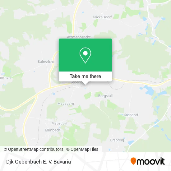 Карта Djk Gebenbach E. V