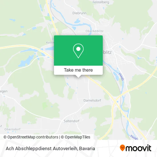 Карта Ach Abschleppdienst Autoverleih
