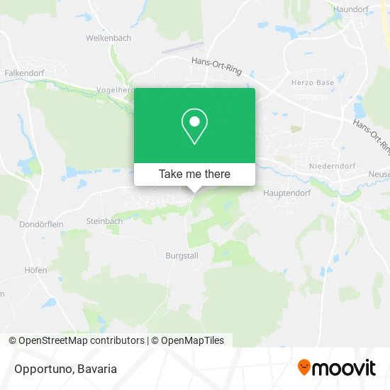 Карта Opportuno