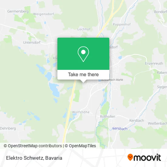 Карта Elektro Schwetz