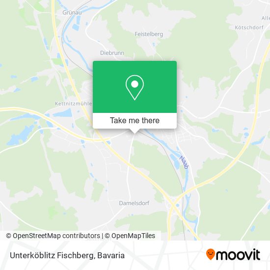 Unterköblitz Fischberg map