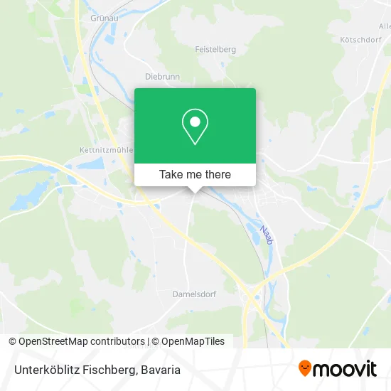 Карта Unterköblitz Fischberg
