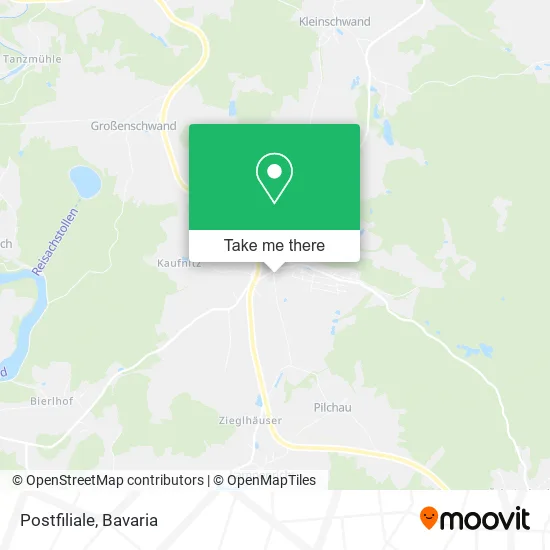 Карта Postfiliale