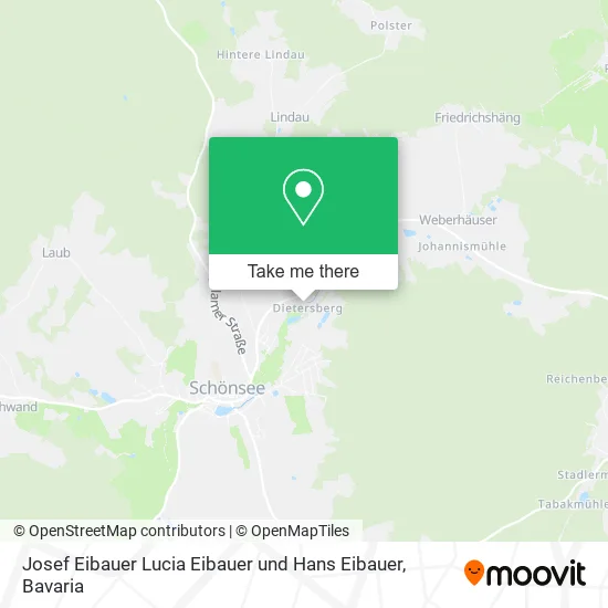 Карта Josef Eibauer Lucia Eibauer und Hans Eibauer