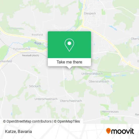 Карта Katze