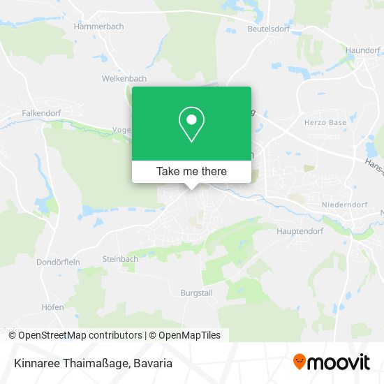 Kinnaree Thaimaßage map