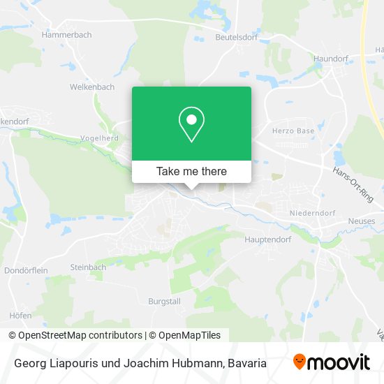 Georg Liapouris und Joachim Hubmann map