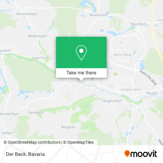 Карта Der Beck