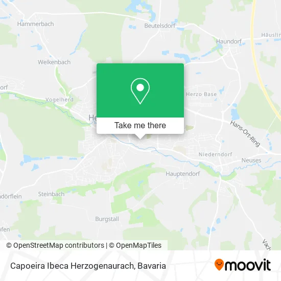Карта Capoeira Ibeca Herzogenaurach