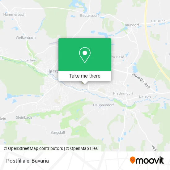 Карта Postfiliale