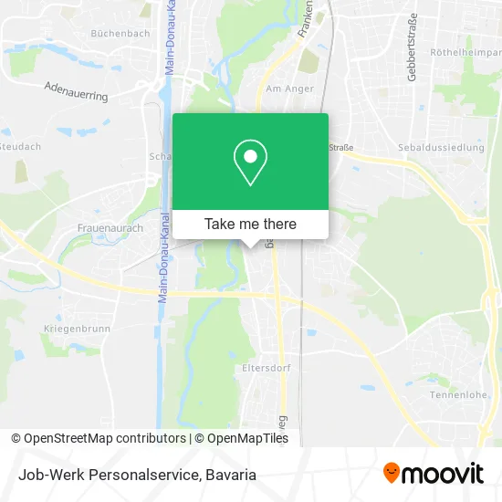 Карта Job-Werk Personalservice