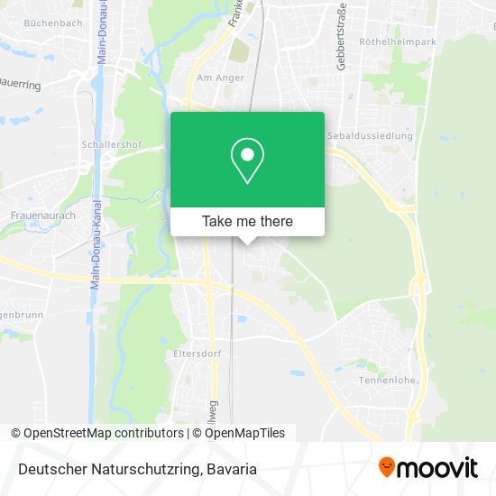 Deutscher Naturschutzring map