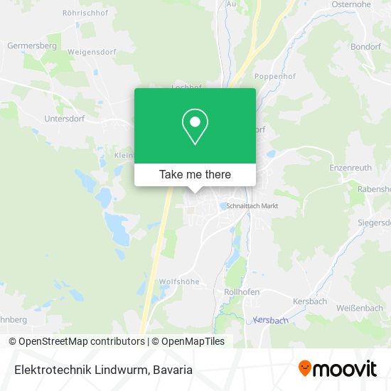 Elektrotechnik Lindwurm map