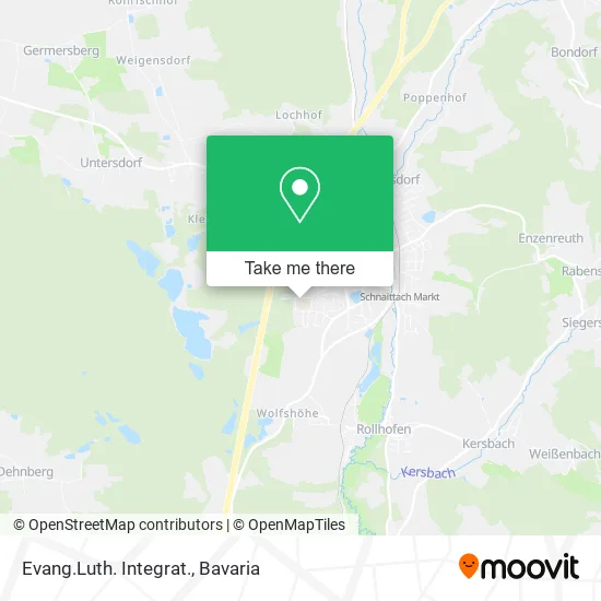 Карта Evang.Luth. Integrat.