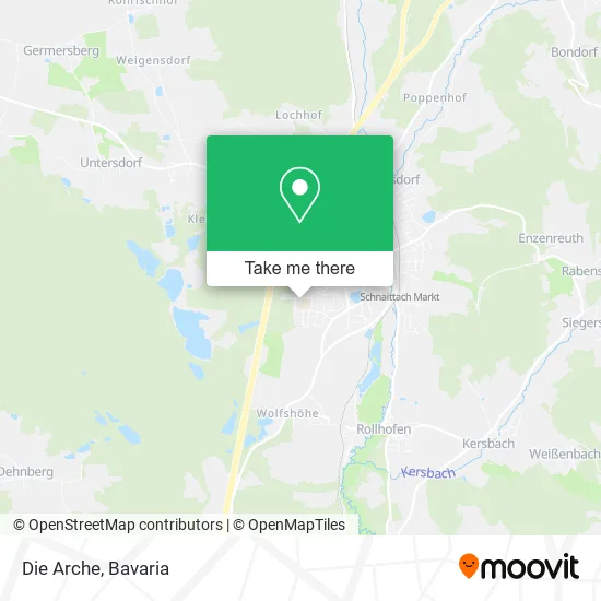 Карта Die Arche