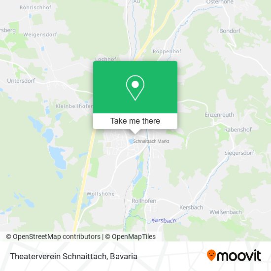 Theaterverein Schnaittach map