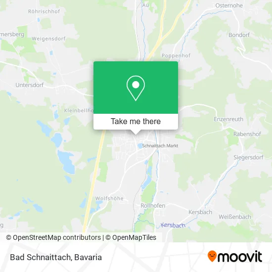 Карта Bad Schnaittach