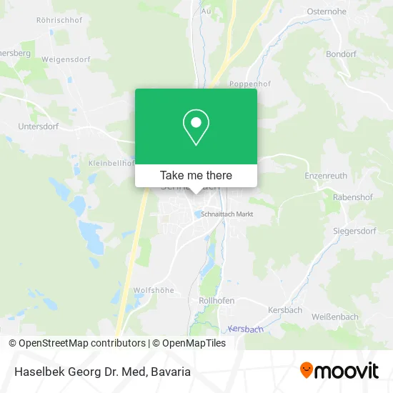 Карта Haselbek Georg Dr. Med