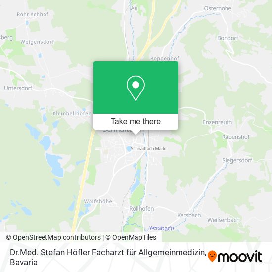 Dr.Med. Stefan Höfler Facharzt für Allgemeinmedizin map