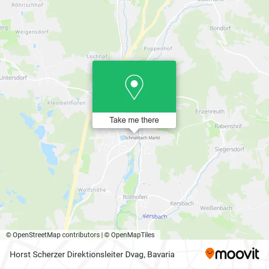 Карта Horst Scherzer Direktionsleiter Dvag