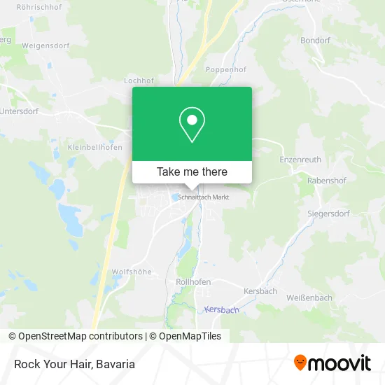 Rock Your Hair map