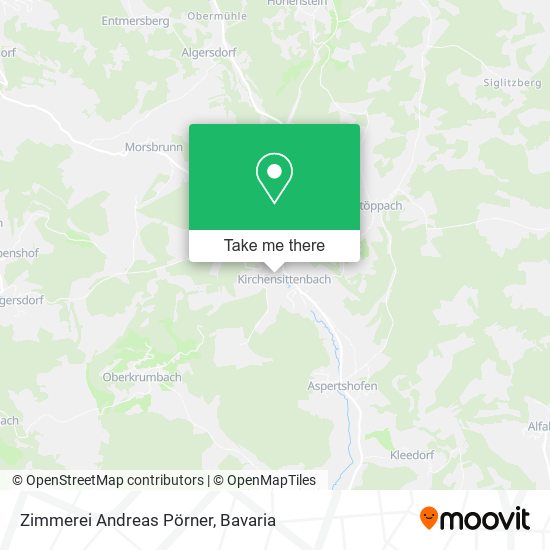 Zimmerei Andreas Pörner map