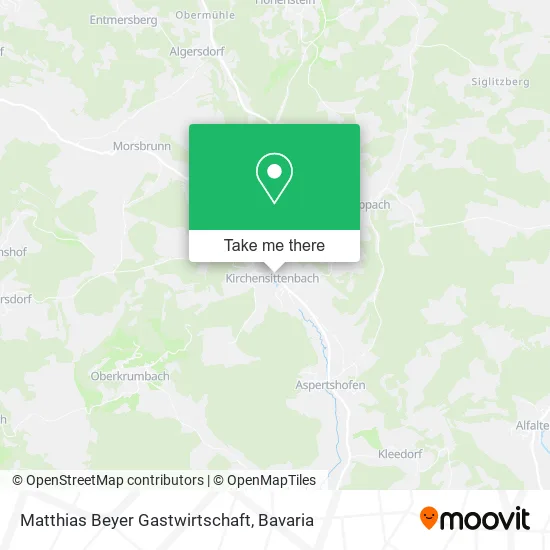 Карта Matthias Beyer Gastwirtschaft