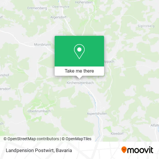 Карта Landpension Postwirt