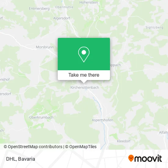 Карта DHL