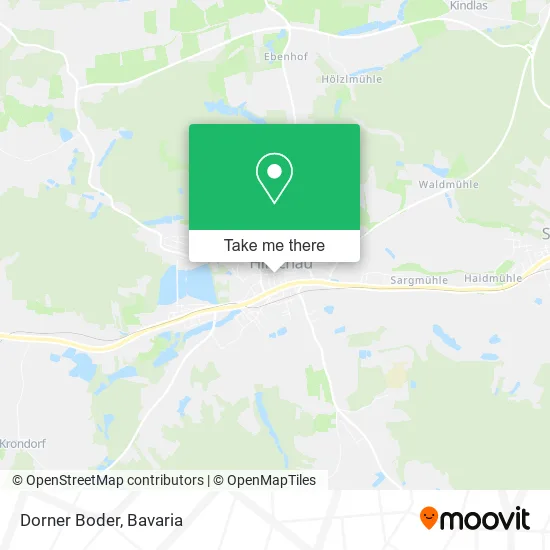 Карта Dorner Boder