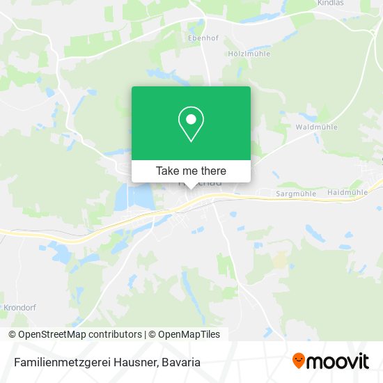 Familienmetzgerei Hausner map
